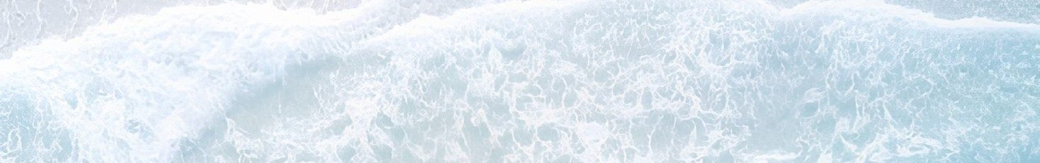 The sea below the villa, seen from above.
