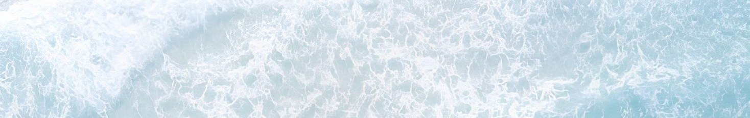 The sea below the villa, seen from above.